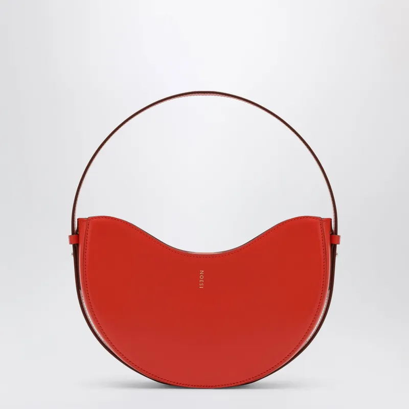 Ellie Red Bag In Smooth Leather - Noesi