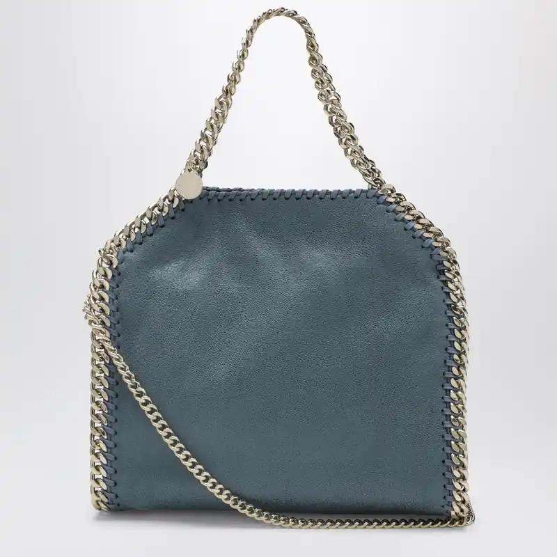 Light Blue Falabella Mini Tote Bag - Stella McCartney