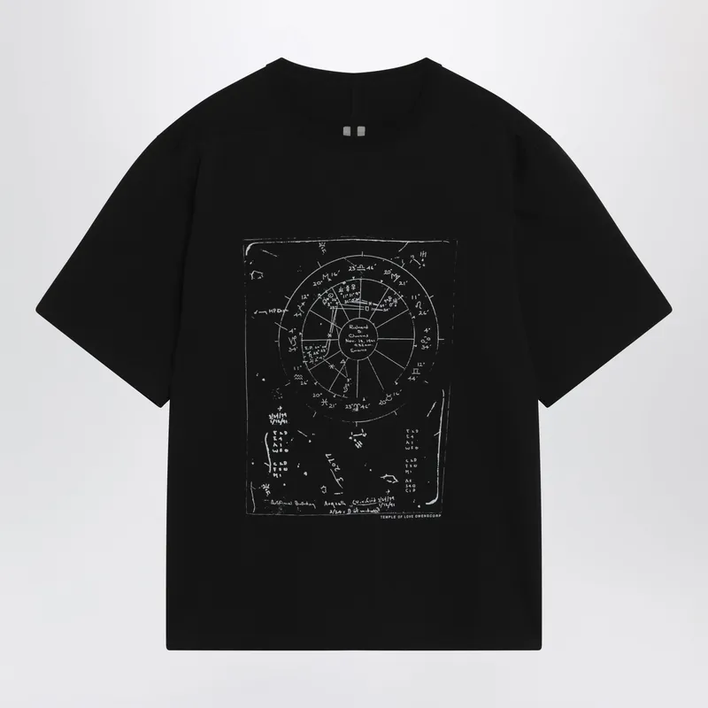 Brad Temple T-Shirt In Cotton Jersey Black/Milk