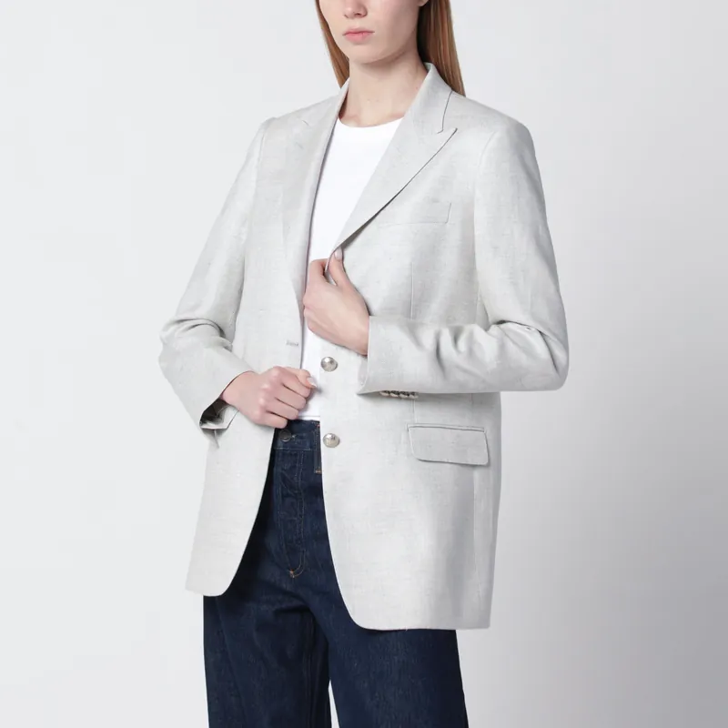 Single-Breasted J Bertha Jacket