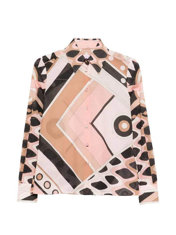 Printed Cotton Shirt - Pucci