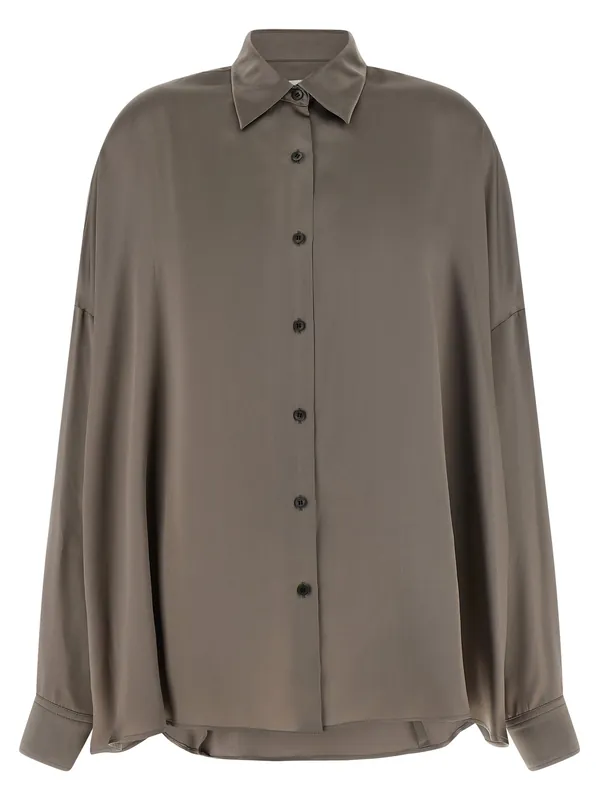Casia Shirt And Blouse Gray - Dries Van Noten