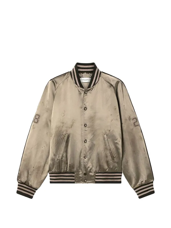 Satin Bomber Jacket - Golden Goose