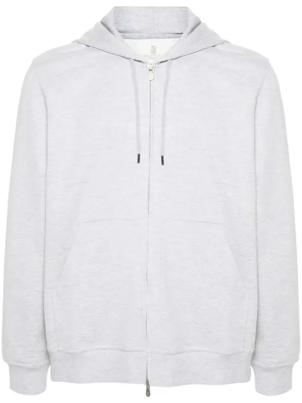 Heathered Sweatshirt - Brunello Cucinelli