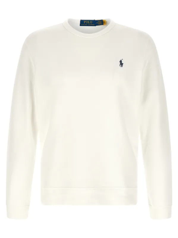 Loopback Cotton Sweatshirt White - Polo Ralph Lauren