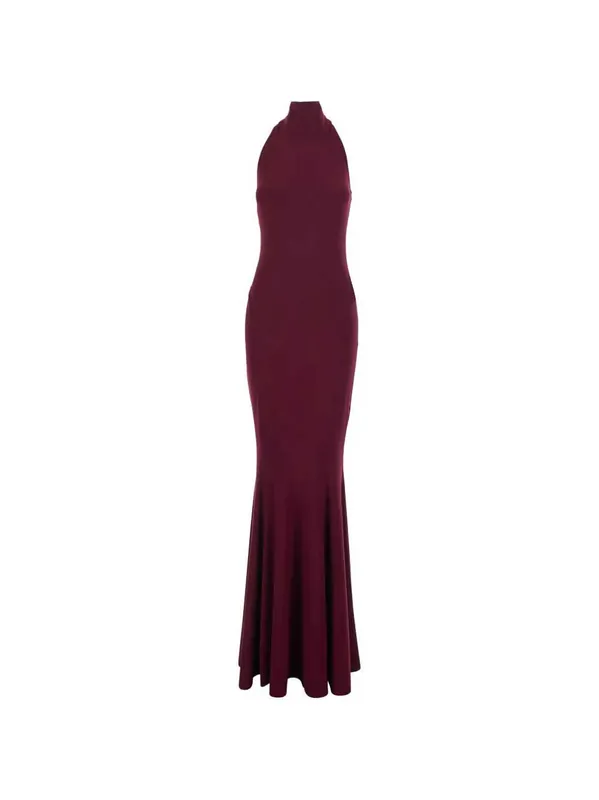 Halterneck Evening Dress - Norma Kamali