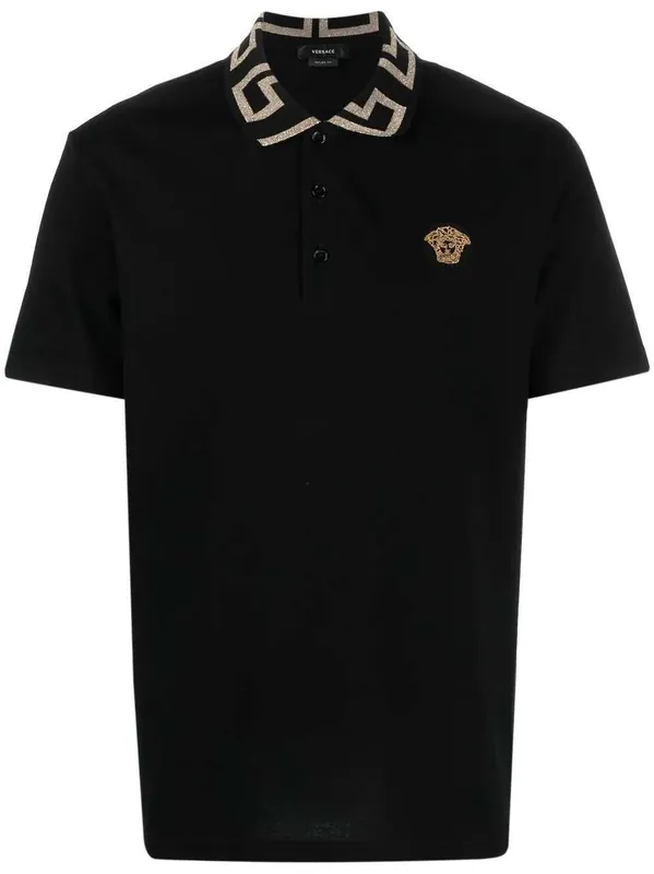 Greca Polo Short Sleeve - Versace