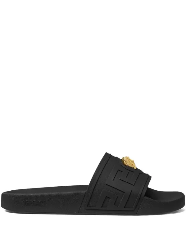 La Medusa Slide Sandals - Versace