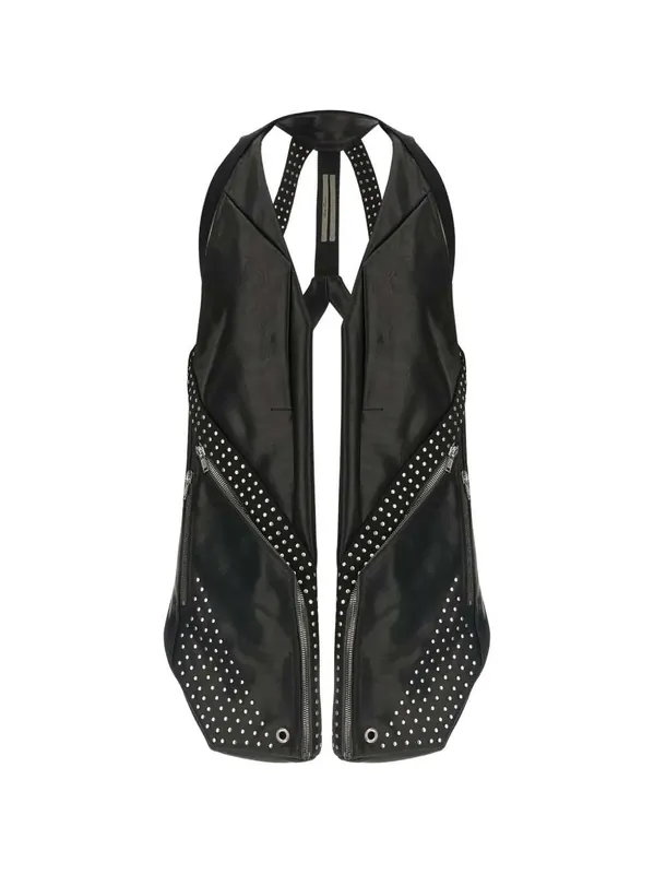 Temple Leather Vest - Rick Owens