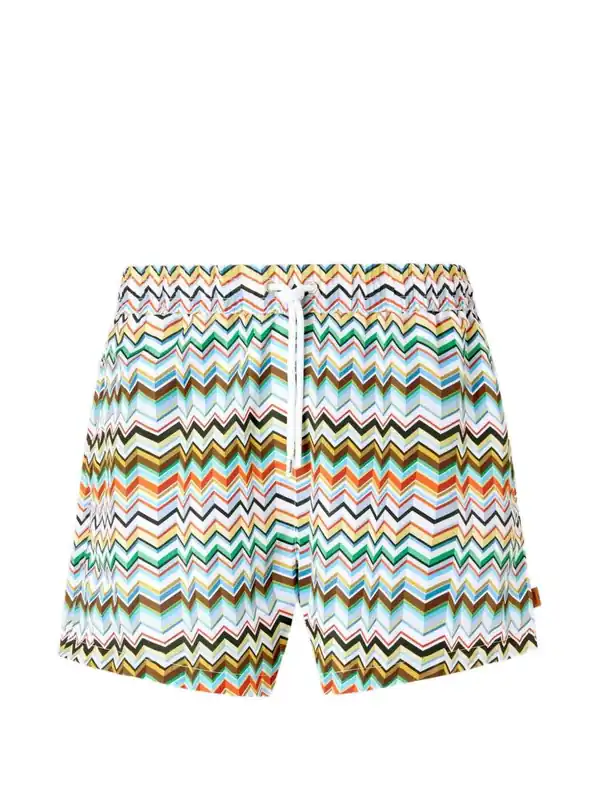 Swimsuit With Zigzag Pattern - Missoni