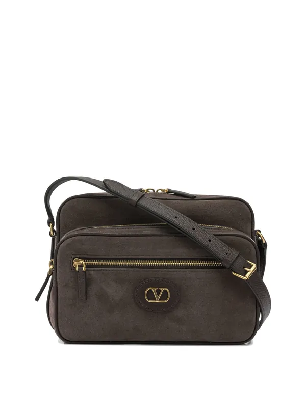 Antibes Crossbody Bags Brown - Valentino Garavani