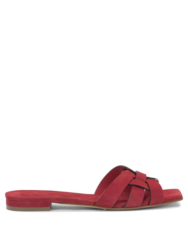 Norma Sandals Red - Sergio Levantesi