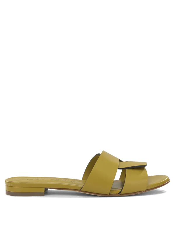 Aria Sandals Yellow - Sergio Levantesi
