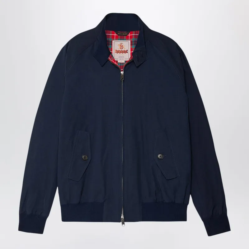 G9 Harrington Jacket Navy Blue - Baracuta