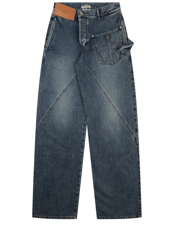 Jeans Con Patch Logo - JW Anderson