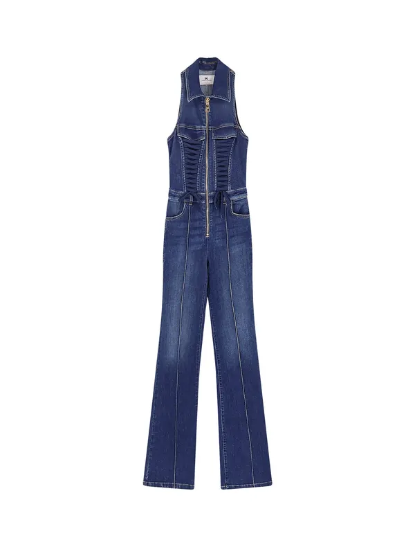 Urban Denim Jumpsuit - Elisabetta Franchi