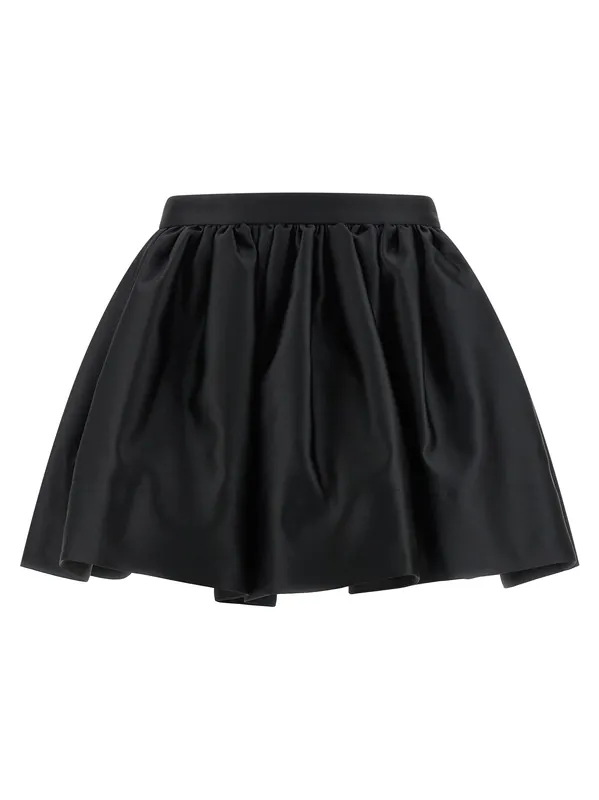 Satin Skirt Skirts Black - Rabanne