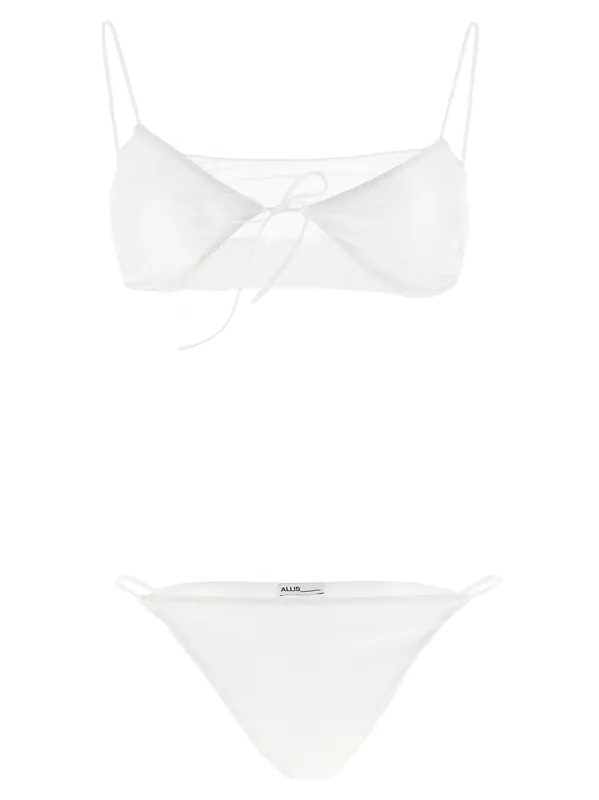 Sporty Mesh Beachwear White - Allis
