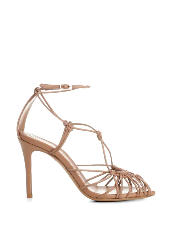 Leather Heel Sandals - Forte_Forte