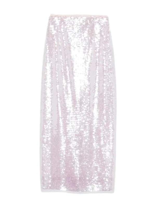 Sequined Long Skirt - Forte_Forte