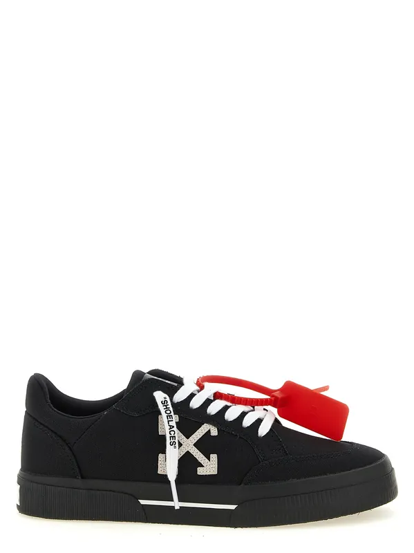 Vulcanized Sneakers White/Black - Off-White