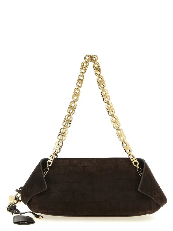 Ferragamo (S) Shoulder Bags Brown