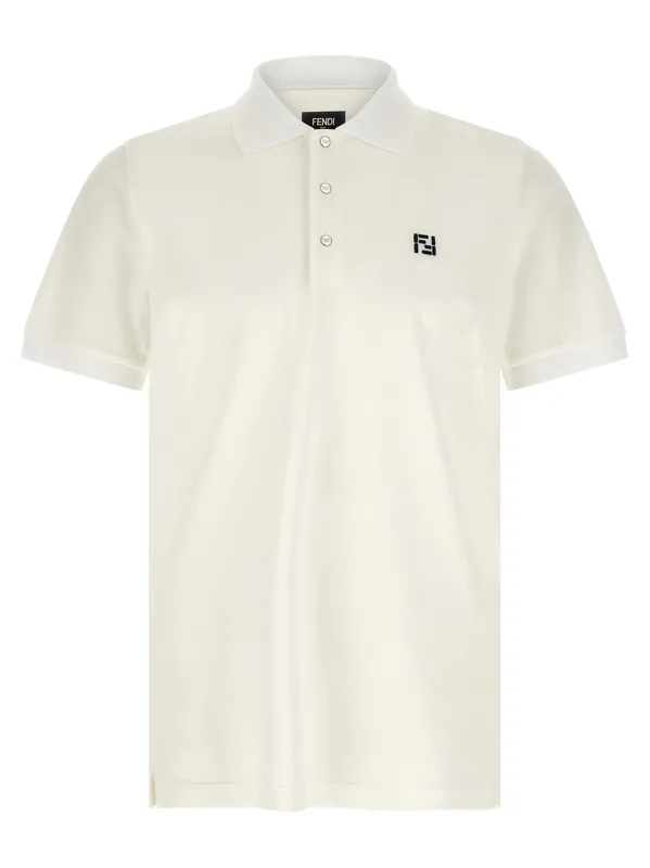 Ff Selleria Polo White - Fendi