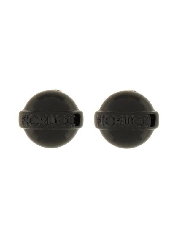 Glossy Black Mini Lollipop Earring - Fiorucci