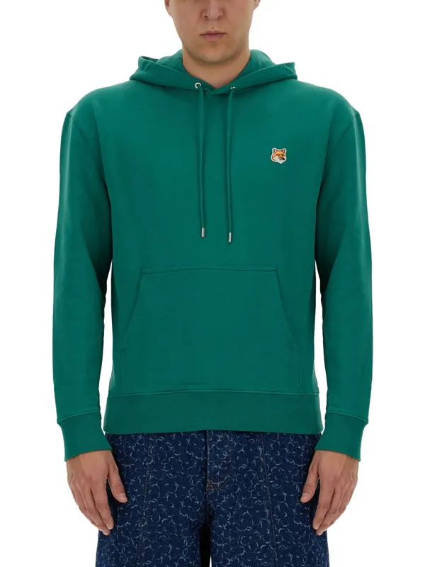 "Fox Head" Sweatshirt - Maison Kitsuné
