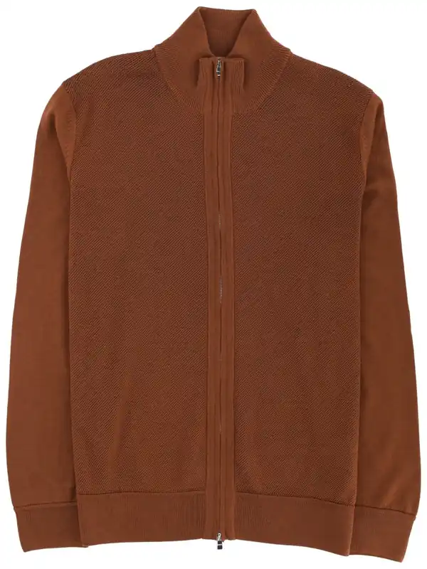 Shirt With Zip. - Boss