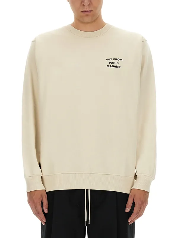 "Slogan" Sweatshirt - Drole De Monsieur