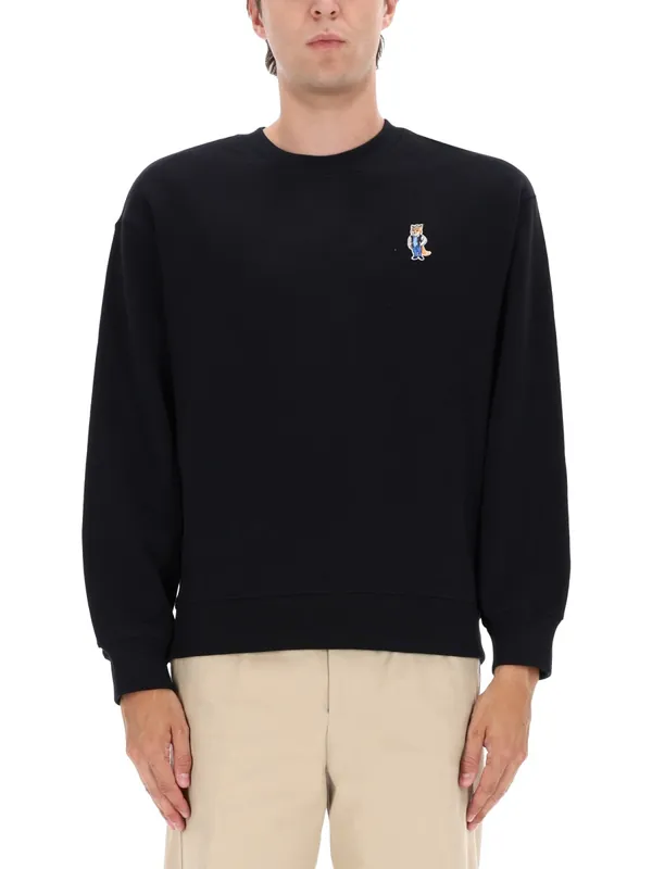 "Comfort Dressed Fox" Sweatshirt - Maison Kitsuné