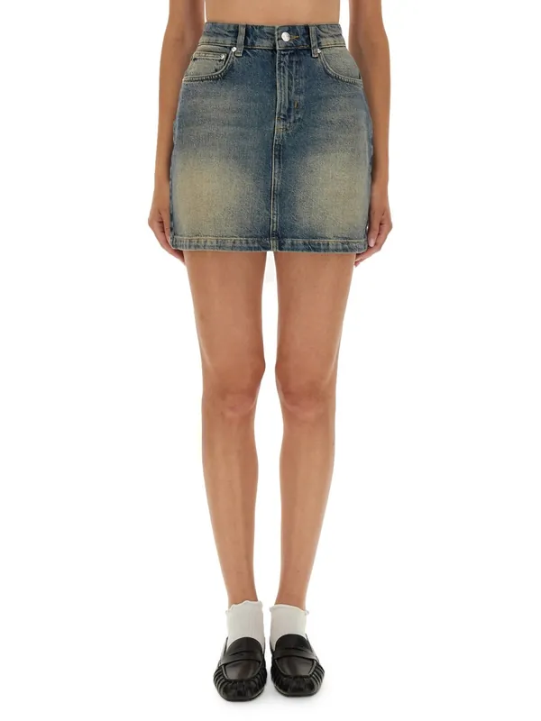Denim Skirt - Moschino