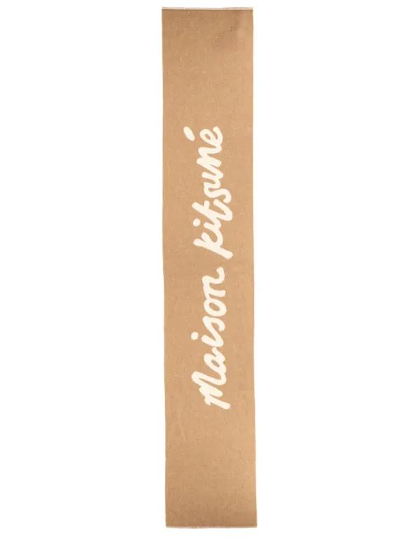 Wool Scarf - Maison Kitsuné