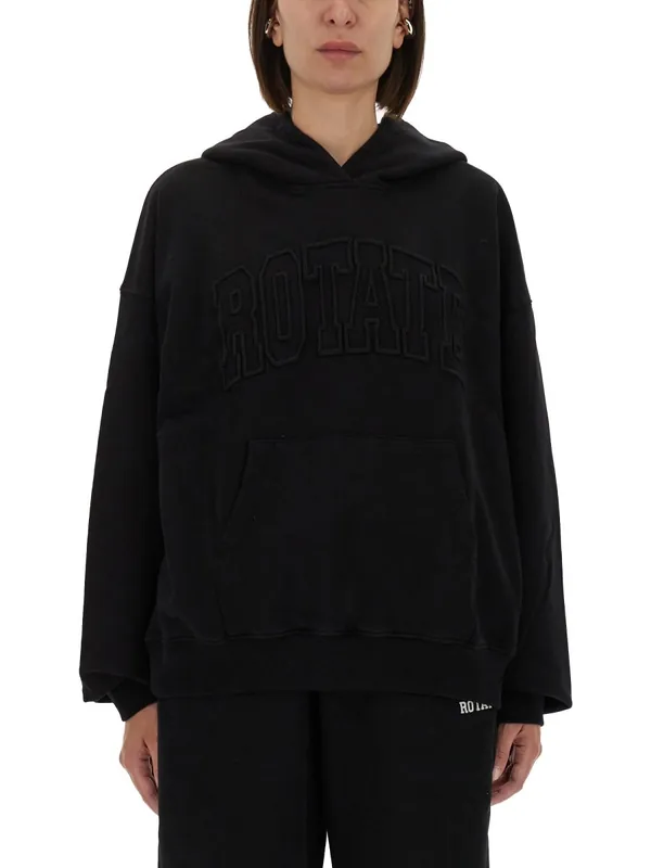 Hooded Sweatshirt With Logo - Rotate