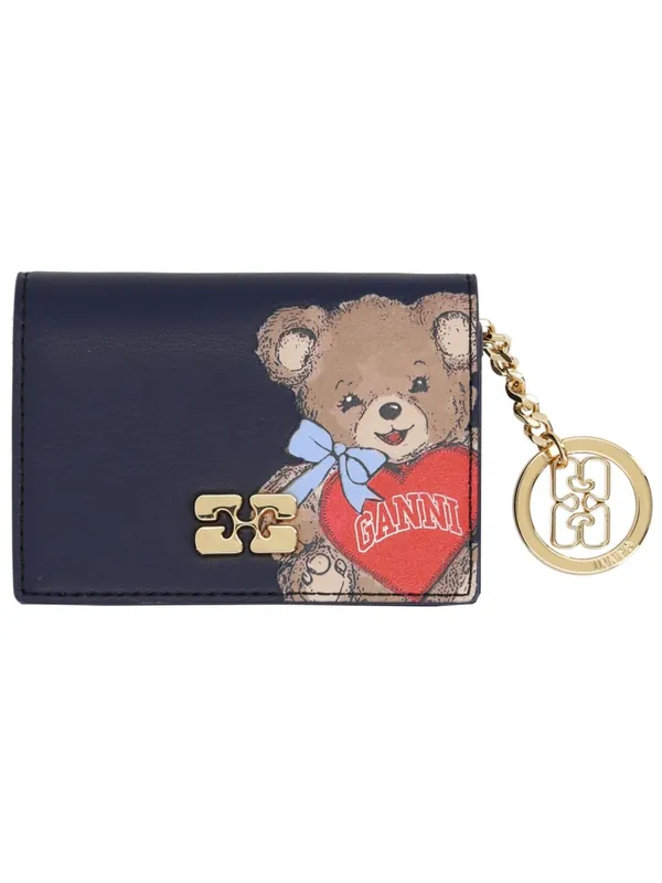 "Joy Bear" Card Holder - Ganni