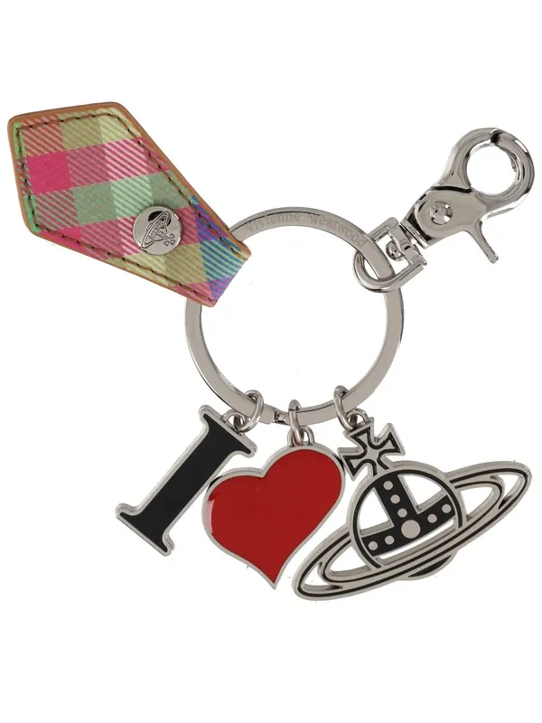 "I Love Orb" Keychain - Vivienne Westwood