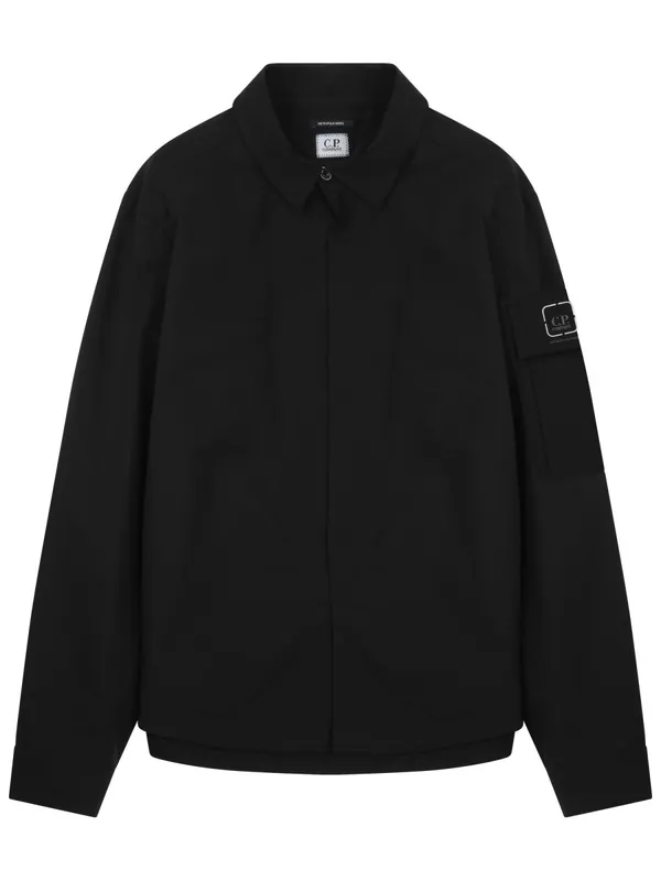 Giacca "Metropolis Overshirt" Con Logo - C.P. Company