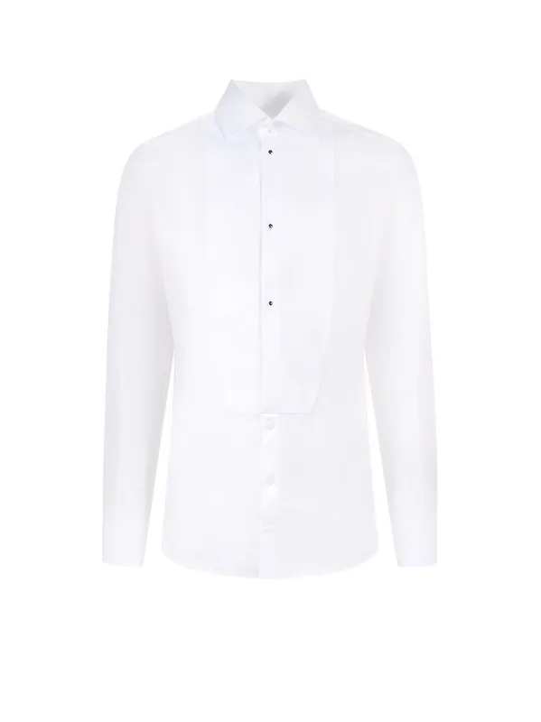 Gold Cotton Shirt - Dolce & Gabbana