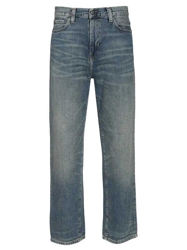Aaron Jean Trousers Blue - Carhartt Wip