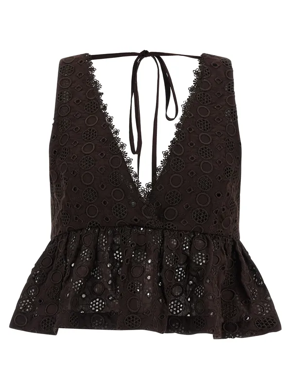 Kiersten Tops Brown - Pinko