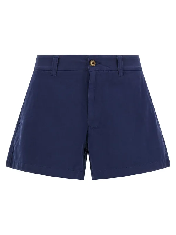 Cotton Chino Shorts Bermuda And Short Blue - Polo Ralph Lauren