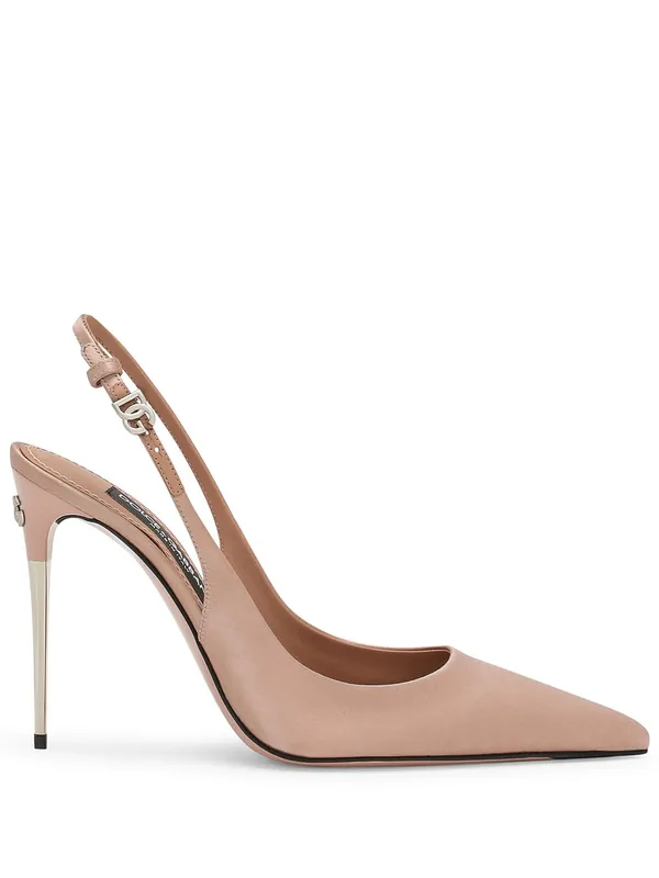 Pumps With Back Strap - Dolce & Gabbana