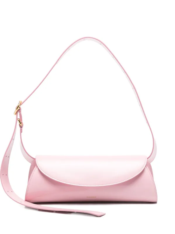 Cannolo Small Leather Shoulder Bag - Jil Sander