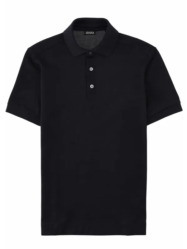 Polo In Cotone E Seta - Zegna
