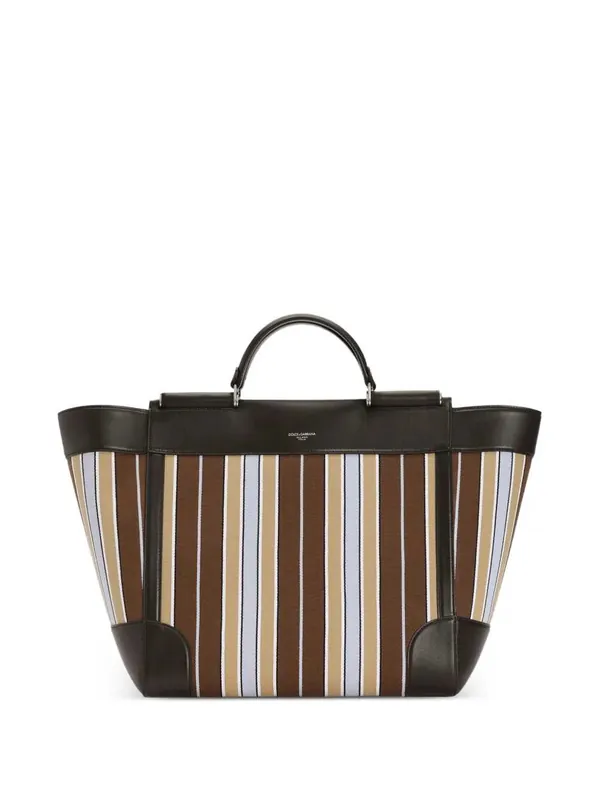 Sicily Jacquard Tote Bag - Dolce & Gabbana