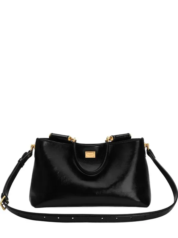 Vittoria Leather Tote Bag - Dolce & Gabbana