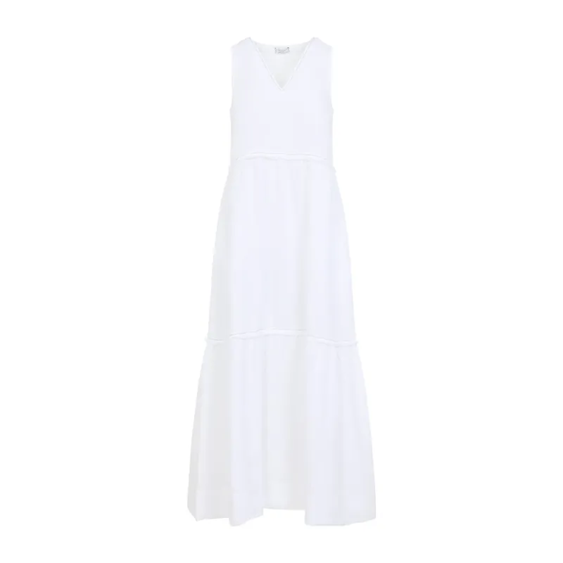 Long Dresses White - Peserico