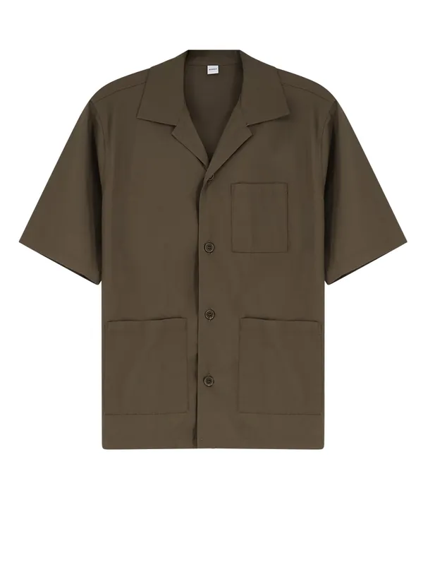 Ago Cotton Blend Shirt - Aspesi
