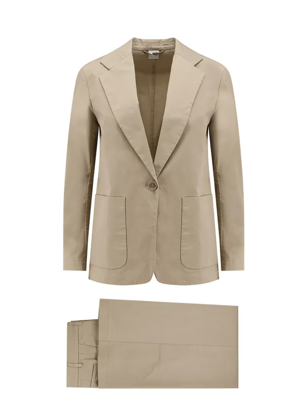 Stretch Cotton Suit - Aspesi